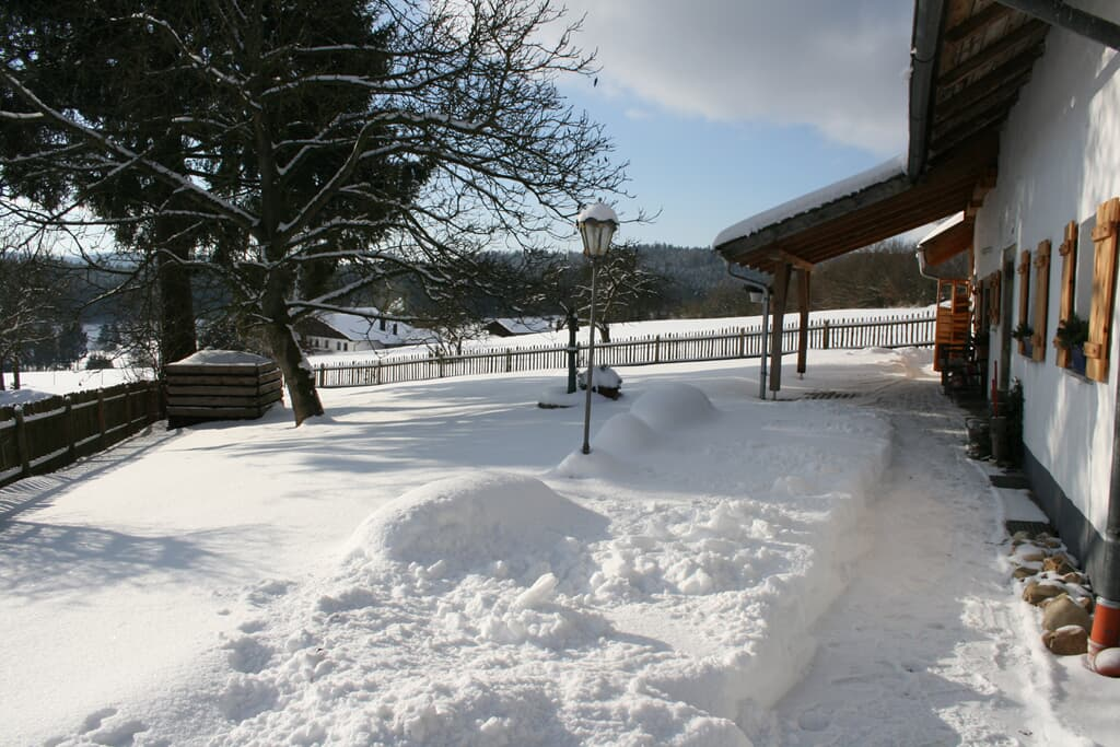Ferienhaus Winter in Blaibach