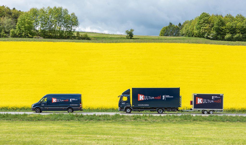 Kulturmobil on tour in Grafenau