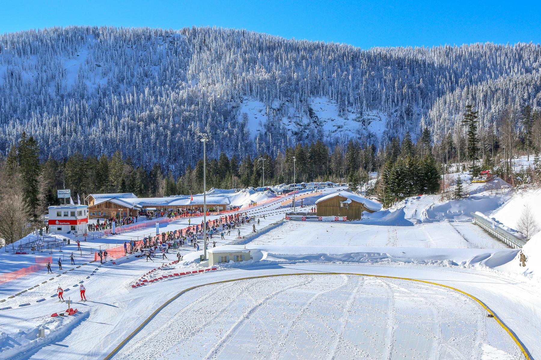 Hohenzollern Biathlon Stadion am Großen Arbersee