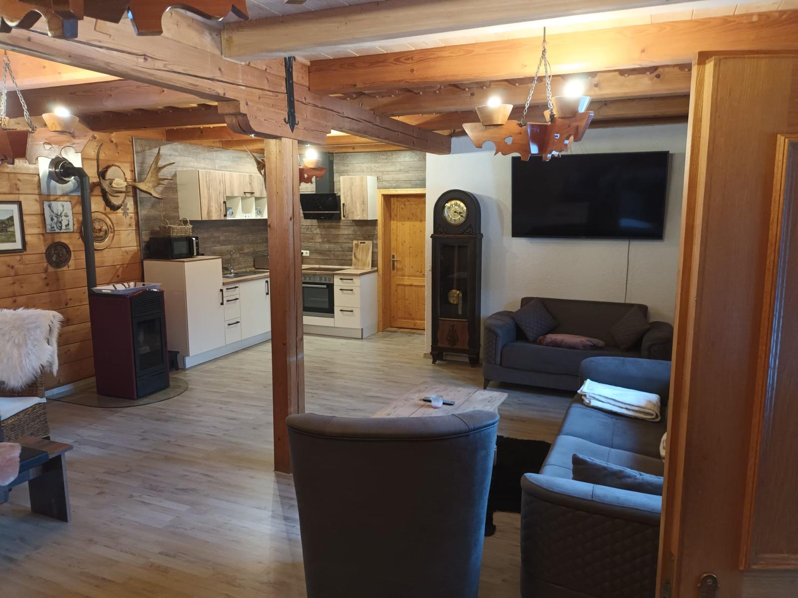 Chalet Waldstadl/ Andrea's Woidhaisl in Arnbruck