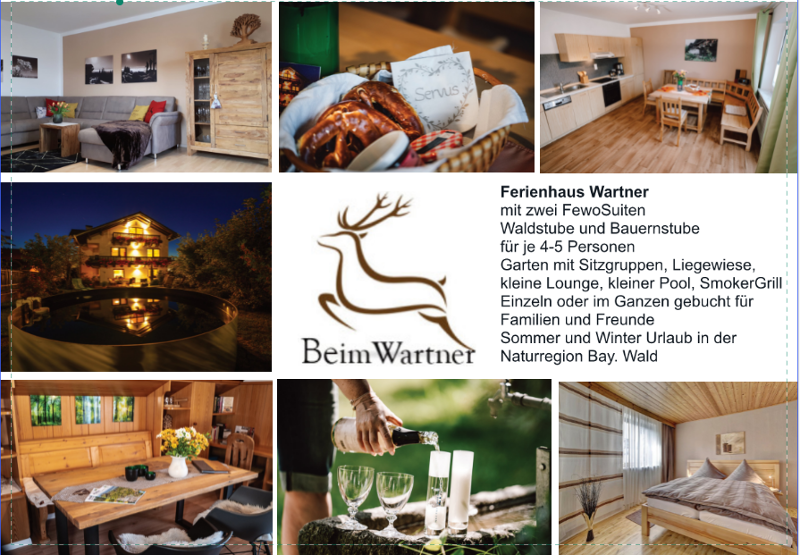 Beim Wartner - CHALETS & SUITEN in Teisnach -Arnetsried
