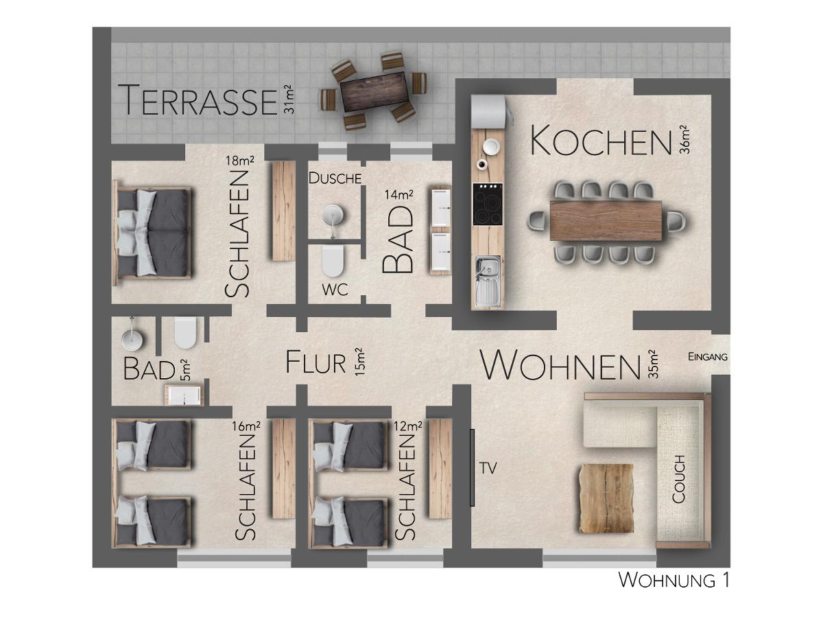 Landresort Muhrhof in Drachselsried
