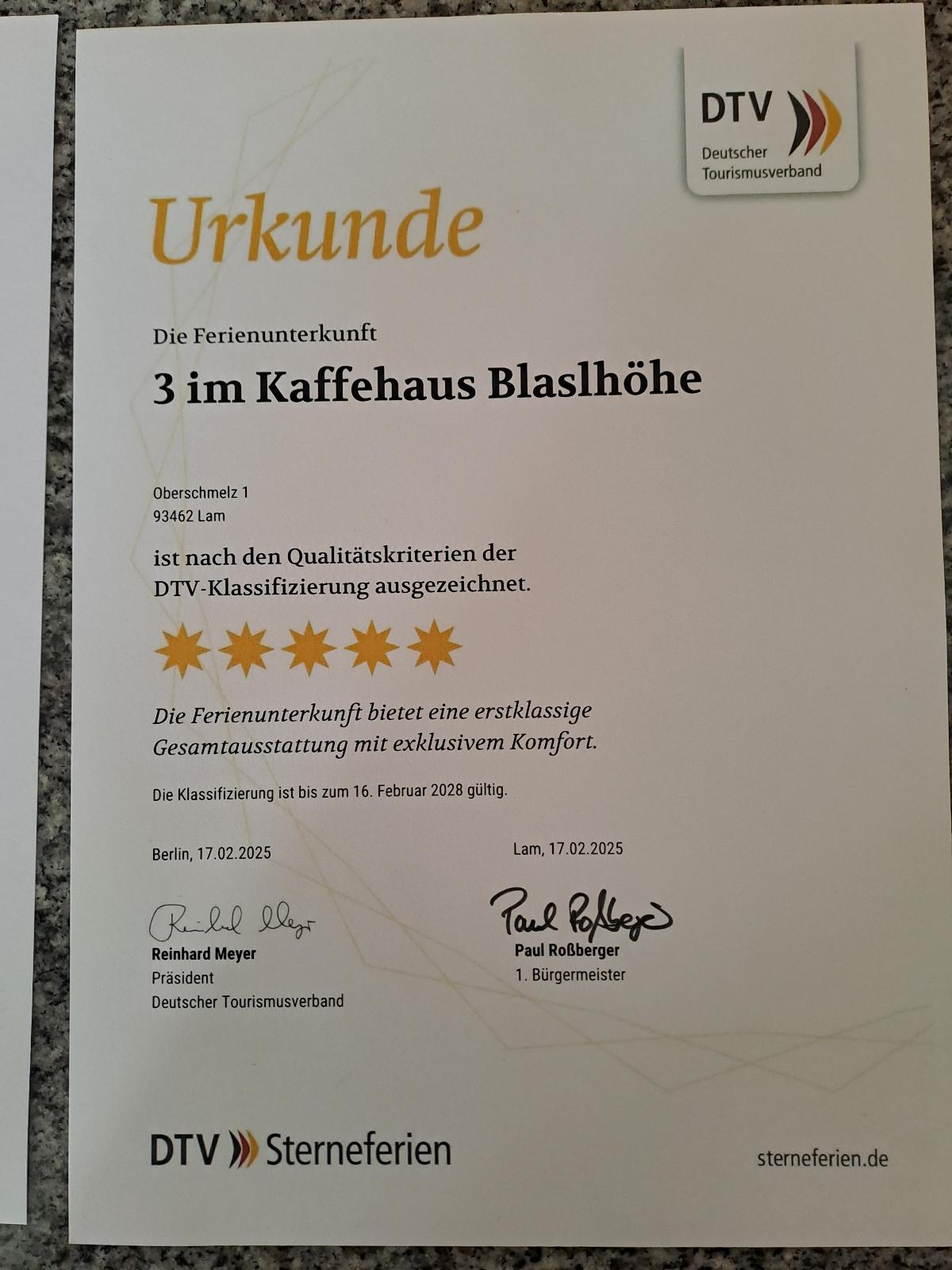 Blaslhöhe, Kaffeehaus in Lam