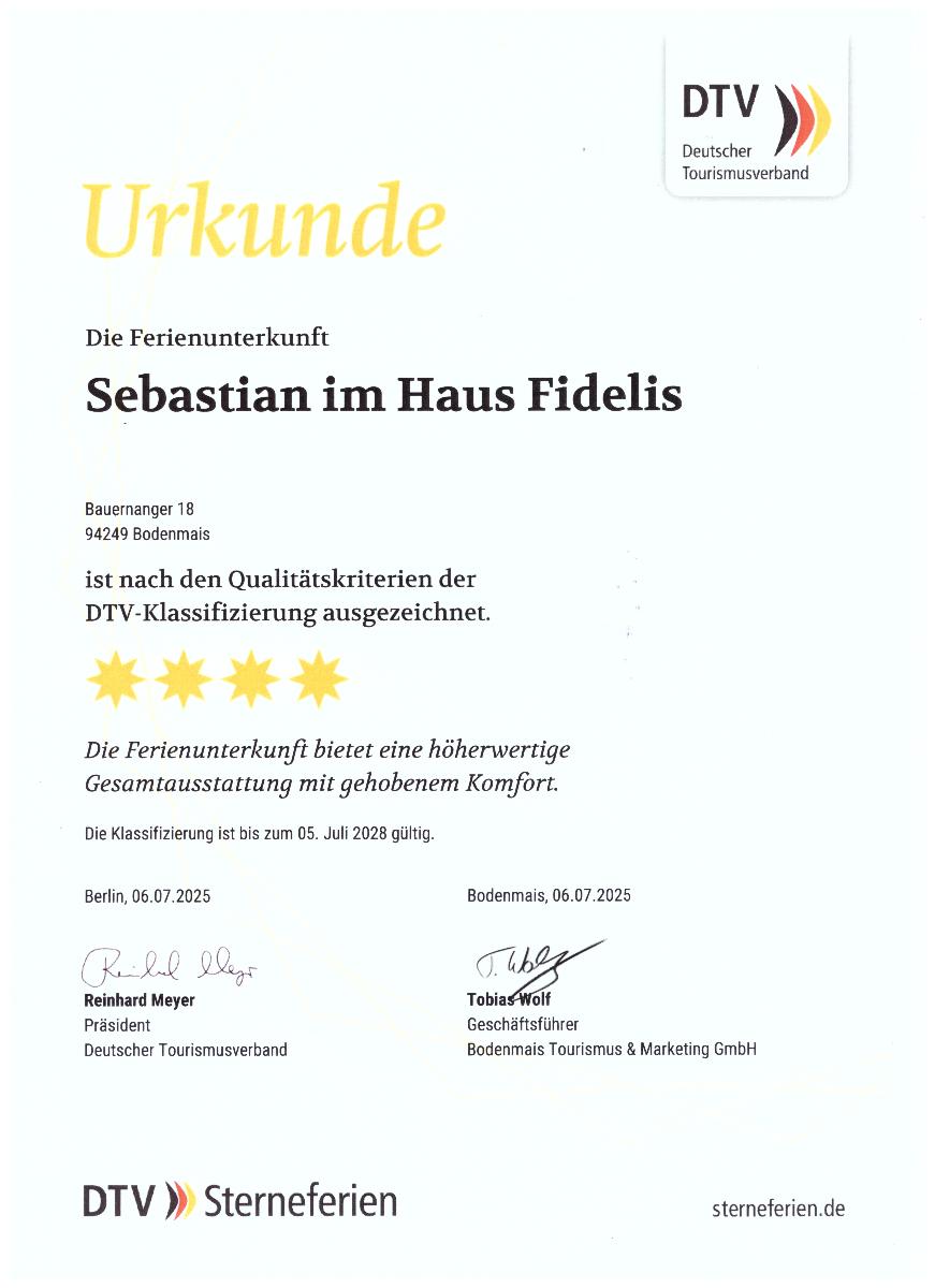 Ferienhaus Fidelis in Bodenmais