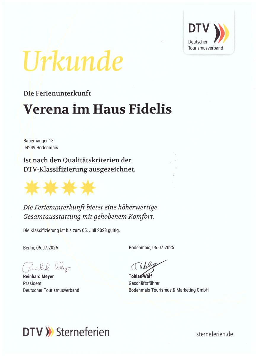 Ferienhaus Fidelis in Bodenmais