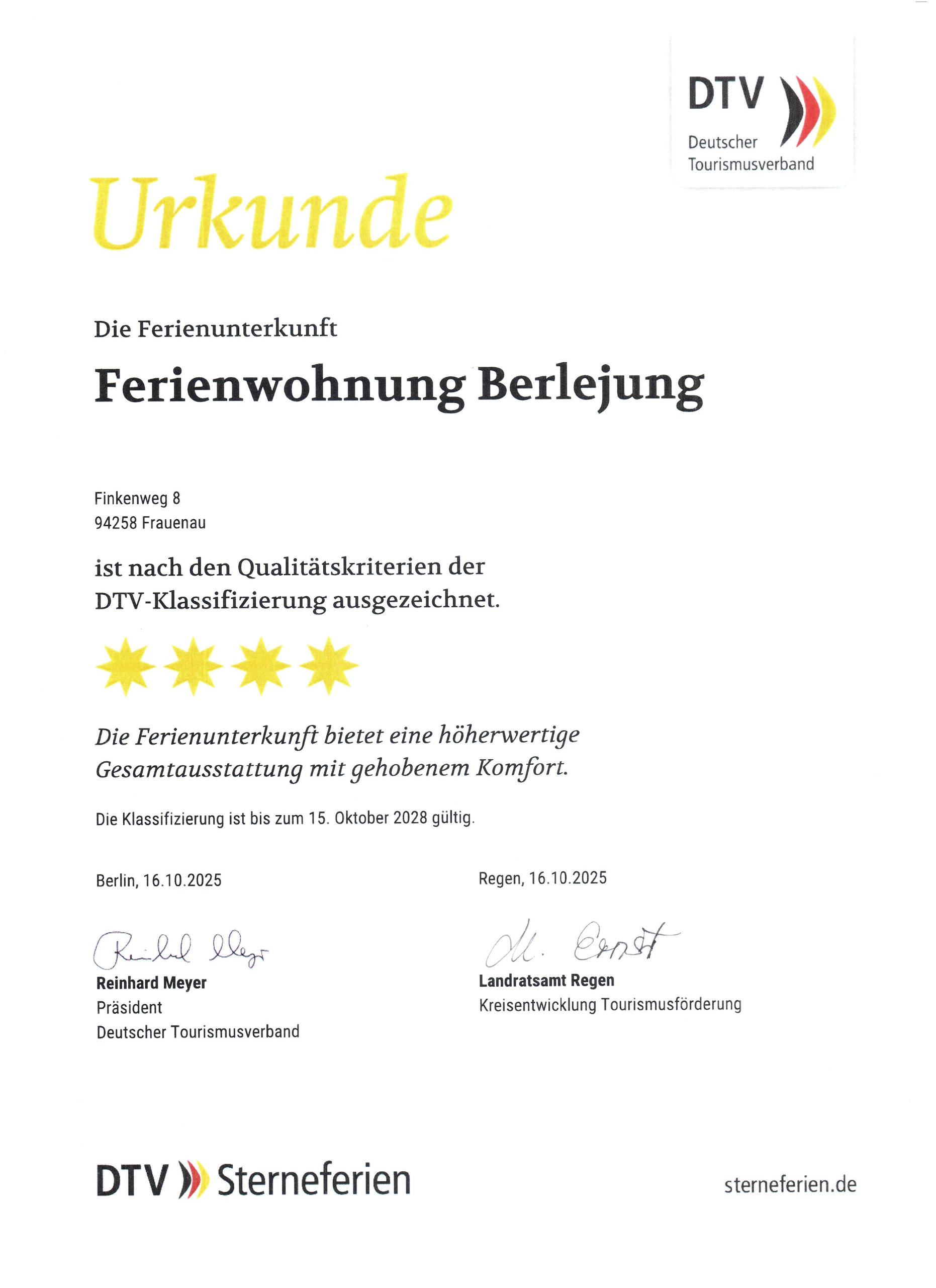 Ferienwohnung Finkenweg in Frauenau