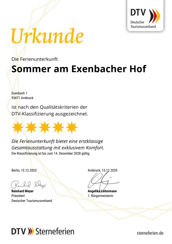 Exenbacher Hof in Arnbruck