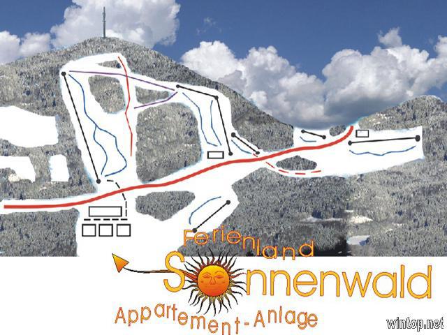 Appartement-Anlage Ferienland Sonnenwald in Schöfweg