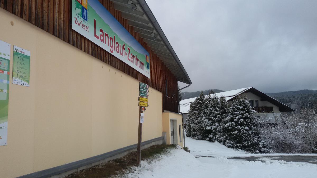 Zur Wanderloipe in Zwiesel