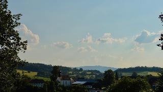 Hütten am Waldrand in Geiersthal