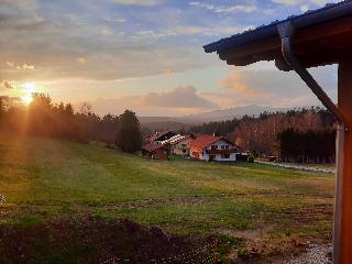 Blockhaus am Baumwipfelpfad in Neuschönau