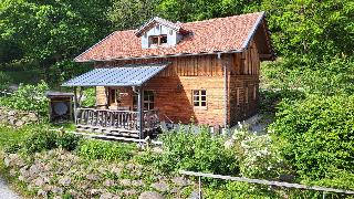 Hütten am Waldrand in Geiersthal
