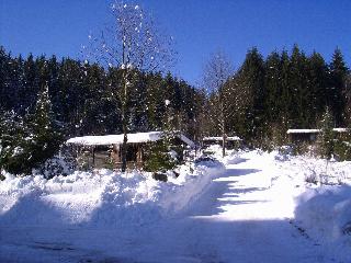 Holzhäuschen Plattenhöhe in Rinchnach