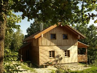 Hütten am Waldrand in Geiersthal