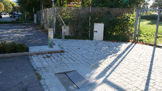 Wohnmobilstellplatz bei der AQACUR Badewelt in Bad Kötzting